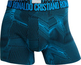 CR7 Mens Organic Cotton Blend 3 Pack Trunks - Graphic